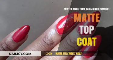 Achieve Matte Nails: Simple DIY Methods Without Matte Top Coat