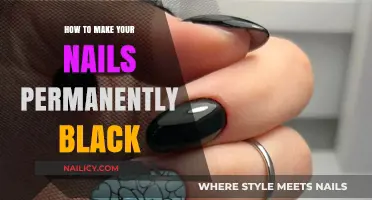 Achieve Permanent Black Nails: A Step-by-Step Guide to Dark Manicures