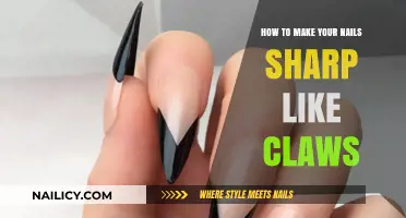 Transform Your Nails into Sharp Claws: A Step-by-Step Guide