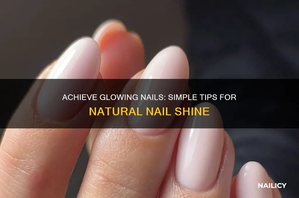 how to make your nails shine
