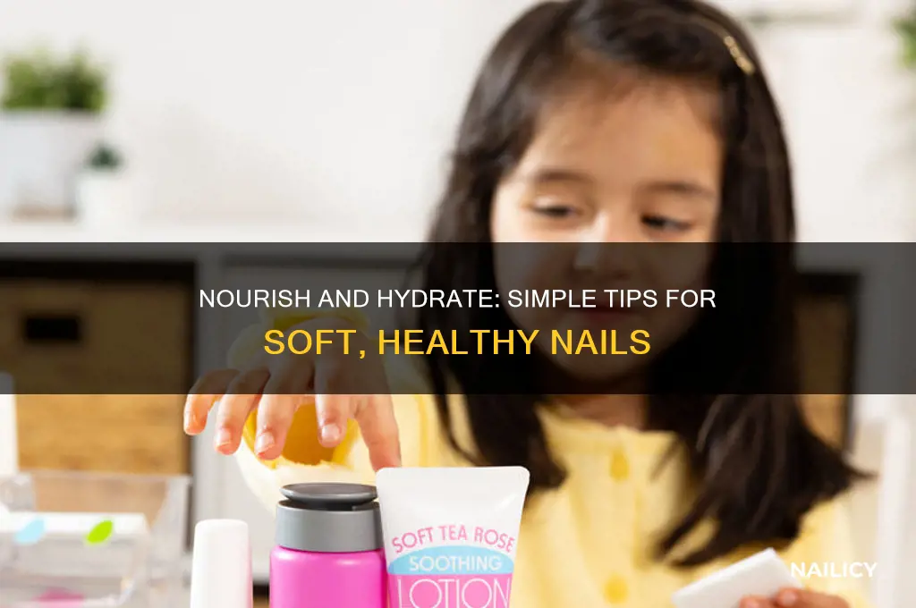 how to make your nails soft