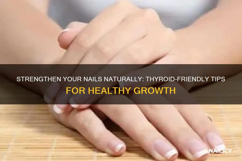 how to make your nails stronger thyroid