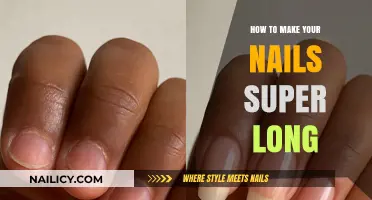 Nail Growth Secrets: Tips for Achieving Super Long, Healthy Nails