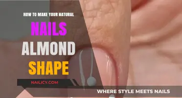 Achieve Perfect Almond-Shaped Natural Nails: Easy DIY Guide