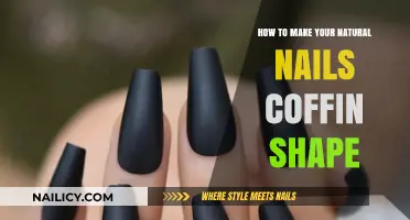Master the Coffin Shape: A Guide to Natural Nail Styling