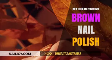 DIY Brown Nail Polish: Easy Steps to Create Your Own Shade
