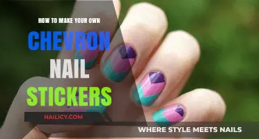 DIY Chevron Nail Stickers: Easy Steps for Stylish Manicures