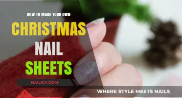 DIY Christmas Nail Sheets: Easy Steps for Festive Designs