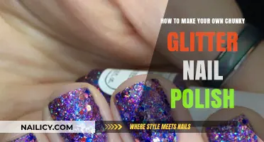 DIY Chunky Glitter Nail Polish: Easy Steps for Sparkling Nails