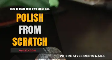 DIY Clear Nail Polish: Crafting Your Own Glossy Finish at Home