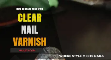 DIY Clear Nail Polish: Simple Steps to Create Your Own Varnish