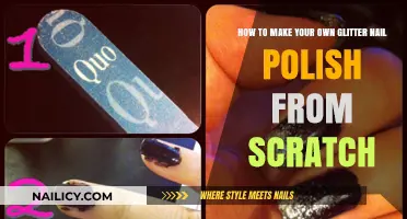 DIY Glitter Nail Polish: Craft Your Own Sparkling Manicure Magic