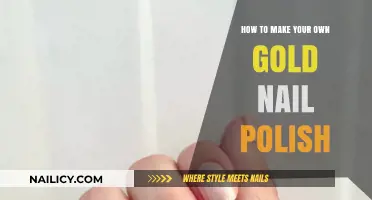DIY Gold Nail Polish: Craft Your Own Luxe Manicure at Home
