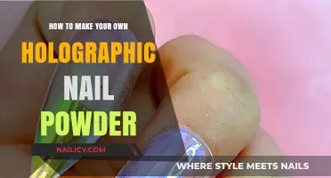 DIY Holographic Nail Powder: Create Your Own Sparkling Manicure Magic