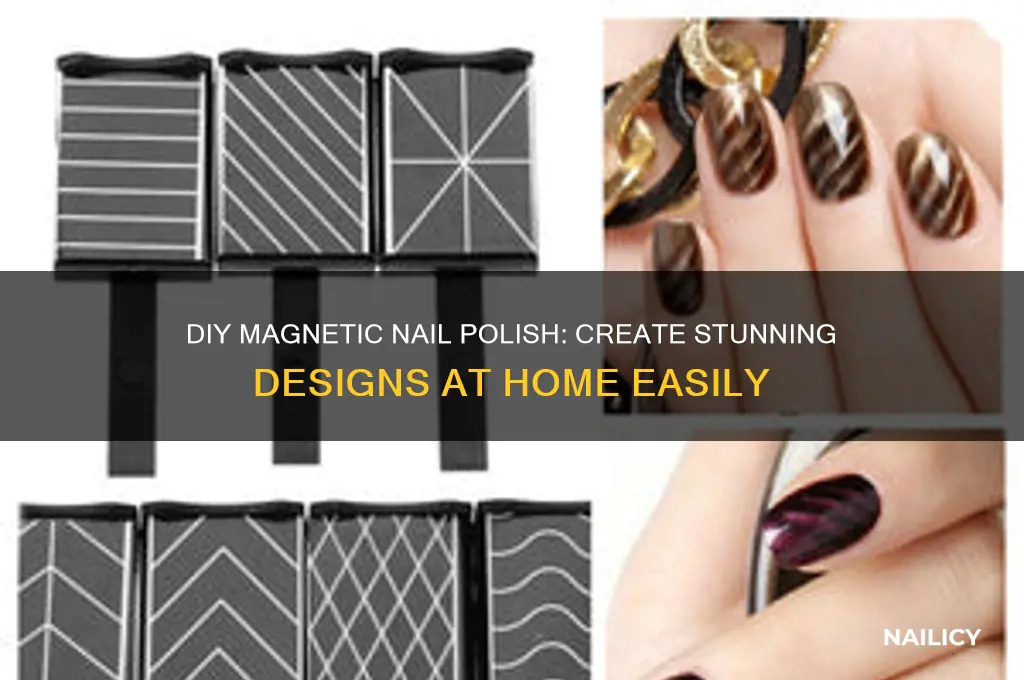 how to make your own magnetic nail polish