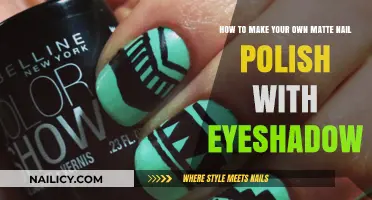 DIY Matte Nail Polish: Transform Eyeshadow into Chic Nail Art