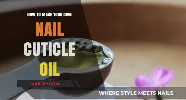 DIY Nail Cuticle Oil: Simple Homemade Recipe for Healthy Cuticles