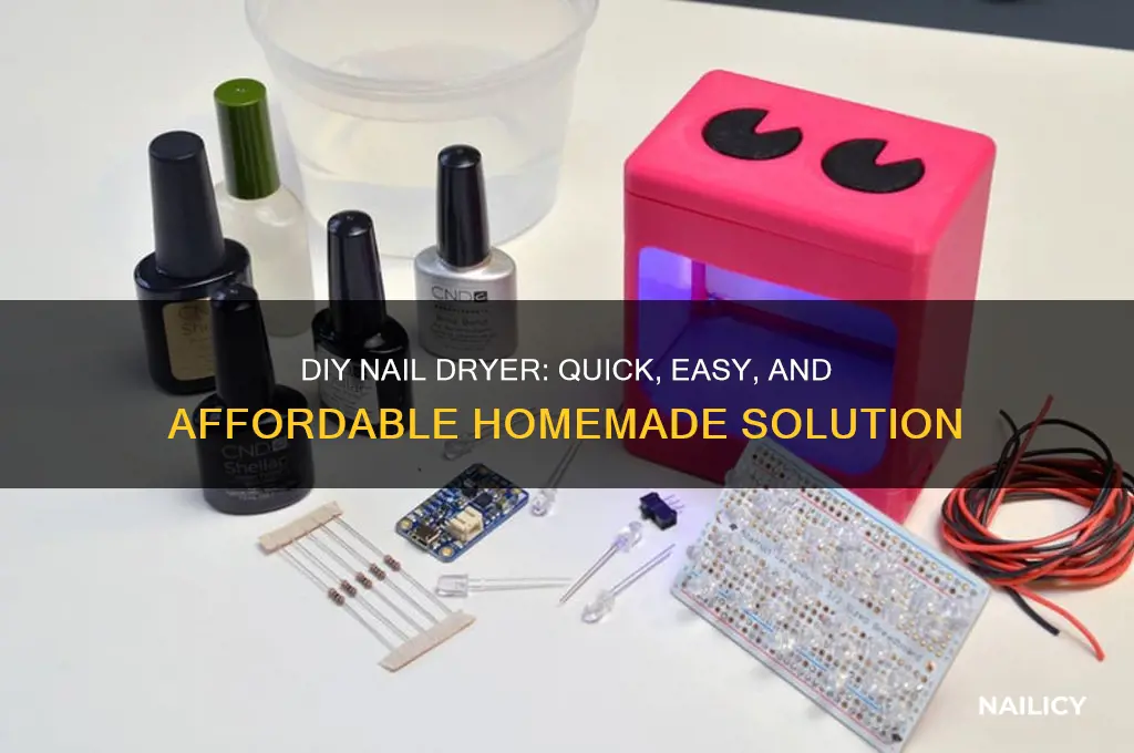 how to make your own nail dryer