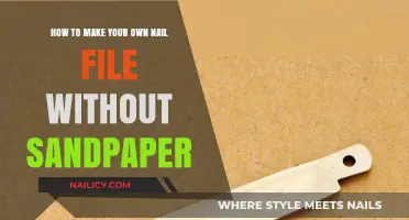 DIY Nail File: Creative Alternatives to Sandpaper for Smooth Nails