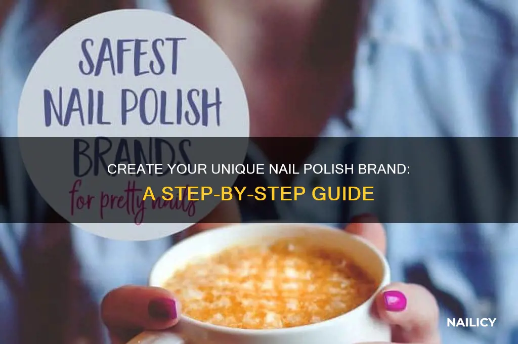 how to make your own nail polish brand