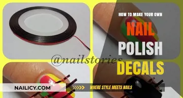 DIY Nail Polish Decals: Easy Steps to Custom Nail Art