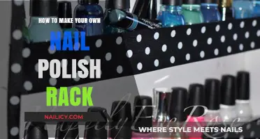 DIY Nail Polish Rack: Organize Your Collection with Style