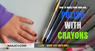 DIY Crayon Nail Polish: Creative, Colorful, and Easy-to-Make Recipe