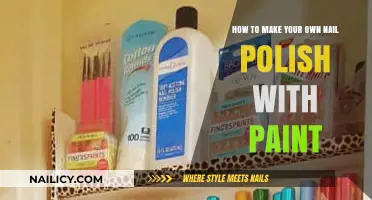 DIY Nail Polish: Create Custom Colors with Paint at Home