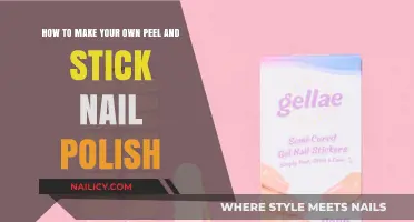 DIY Peel and Stick Nail Polish: Easy Homemade Craft Guide