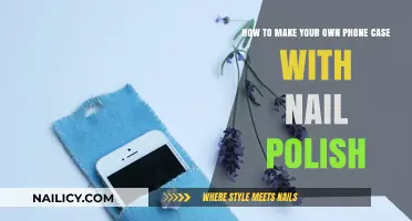 DIY Phone Case: Creative Nail Polish Design Ideas & Tutorial
