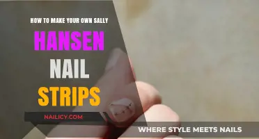 DIY Sally Hansen-Inspired Nail Strips: Easy Homemade Manicure Guide