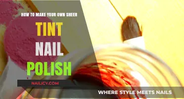 DIY Sheer Tint Nail Polish: Easy Steps for Custom Colors