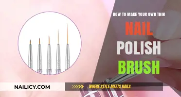 DIY Thin Nail Polish Brush: Simple Steps for Precise Application