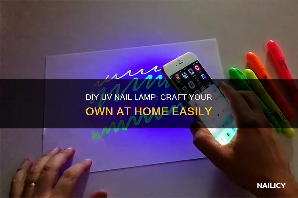 how to make your own uv light for nails