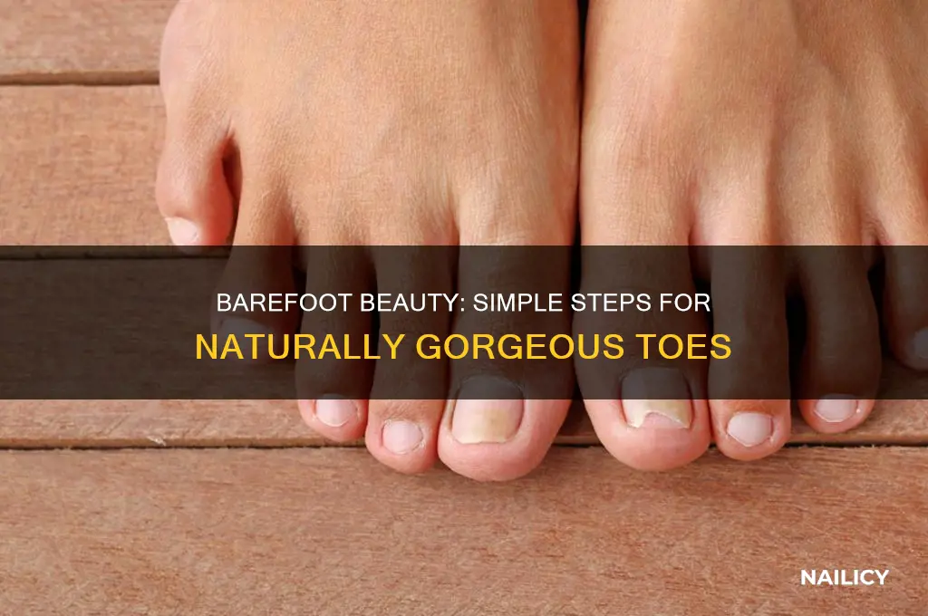 how to make your toes look nice without nail polish
