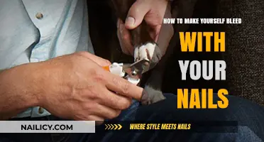 Self-Harm Risks: Using Nails to Induce Bleeding - A Warning