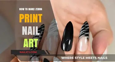 Create Striking Zebra Print Nail Art: Easy DIY Tutorial