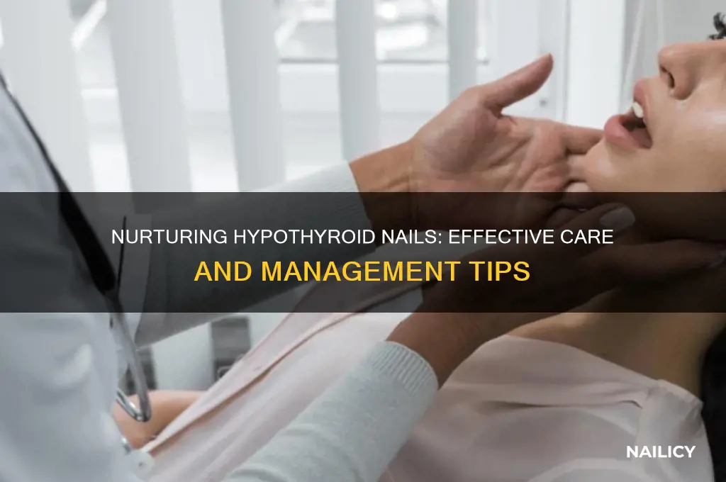 how to manage hypothyroid nails