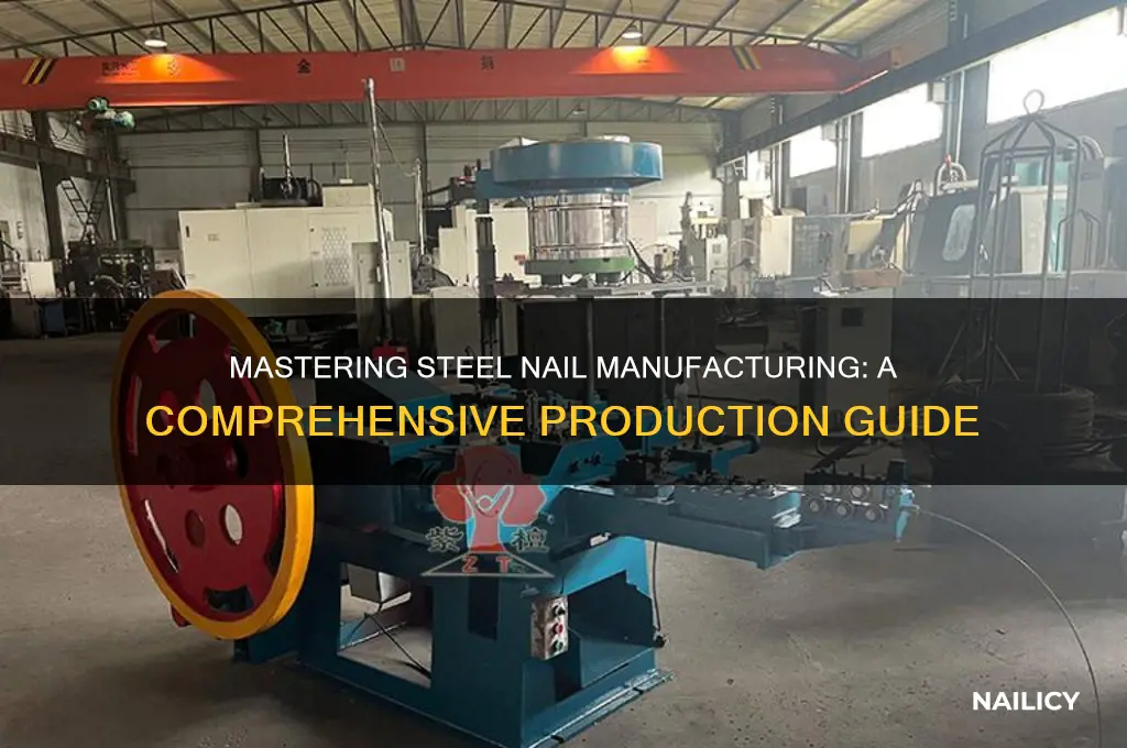 how to manufacture steel nails