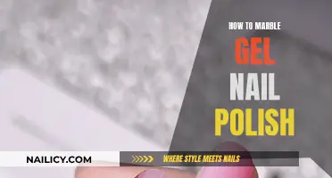 Creating Marbled Gel Nail Art: A Step-by-Step Guide