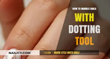 Master Marbled Nails: Easy Dotting Tool Technique for Beginners