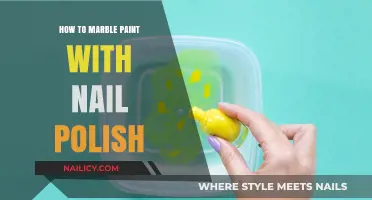 Create Stunning Marbled Art: Nail Polish Painting Techniques Revealed