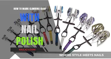 Mark Your Climbing Gear: Easy Nail Polish Identification Tips