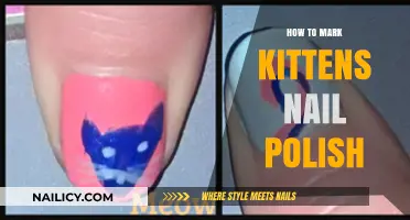 Safely Marking Kittens with Nail Polish: A Step-by-Step Guide