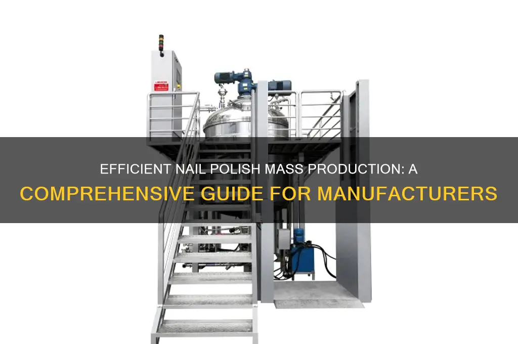 how to mass produce nail polish