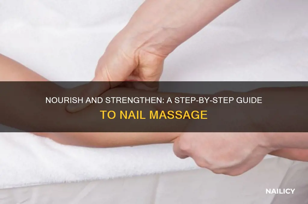how to massage nails