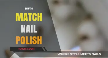 Perfectly Coordinated Nails: A Guide to Matching Your Nail Polish
