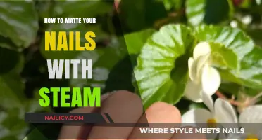 Steam Technique for Matte Nails: Easy DIY Guide for a Velvet Finish