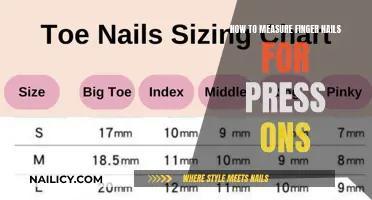 Measuring Finger Nails for the Perfect Press-On Fit