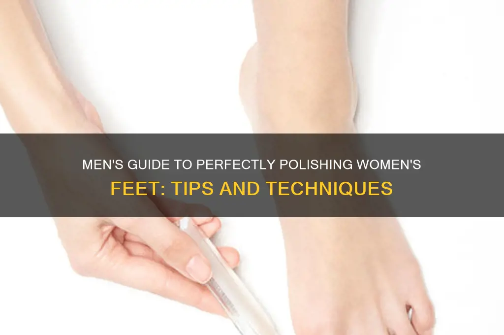how to men to nail polish women